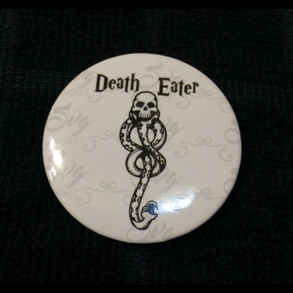 Harry Potter Set Of 6 Collectible Button Pins - Picture 5 of 10